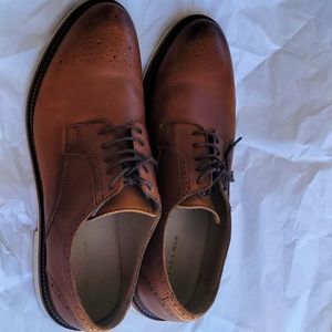 Zara Brown Leather Shoe Size 11